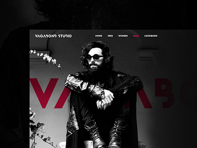 Vagabond Studio black clothing dark fashion shop store website