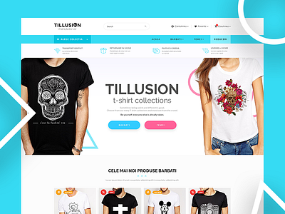 Tillusion Shop shop t shirt website