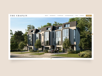 The Chaplin design ui ux web website website design websitedesigner