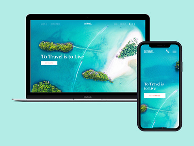 Travel Site design ui ux web website website design websitedesigner