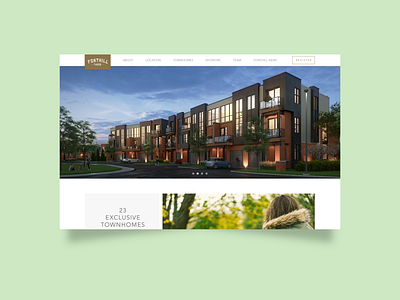 Fonthill Yards design typography ui ux web website website design websitedesigner