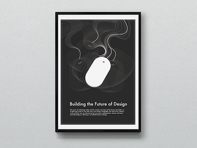 Futurism inspired poster