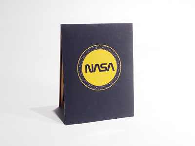 NASA Invitation - Production Design graphic design invitation print production scad