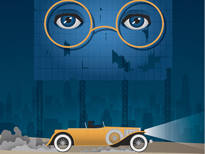 The Great Gatsby baz eye francis scott fitzgerald gatsby great leonardo di caprio luhrmann movie new york poster the