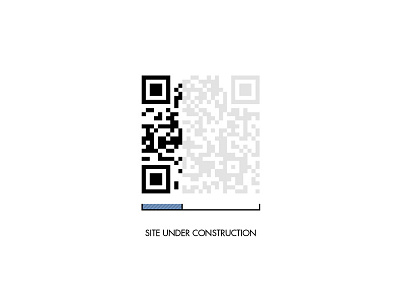 Site under construction behance code emanuele capponi html loading pixel qr site upload web