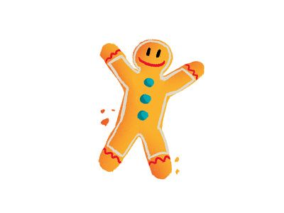 Save the Children | Christmas Jumper Day biscuit children christmas christmas party christmas tree cookie donation draw drawing gift gingerbread gingerbread man gingy happy illustration jingle bells packaging santa claus save the children smile