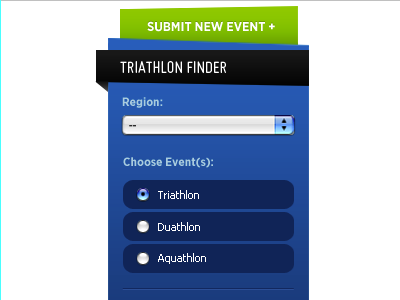 Triathlon Finder finder search sport
