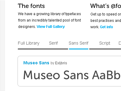 More of font-face resource project thing design web
