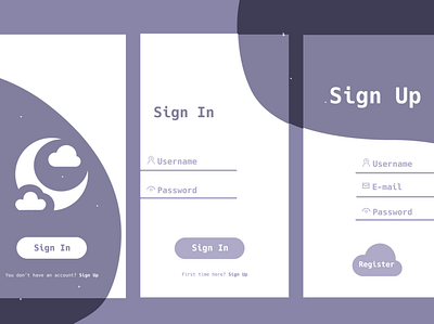 Mobile login screen application login mobile sign in swietone ui ui design uidesign