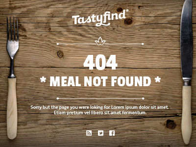 404 404 meal photo tastyfind white wood