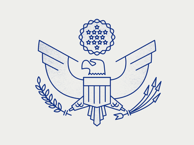 Great Seal blue eagle great seal usa