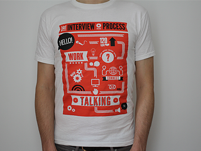 Tee Photo infographic interview t shirt