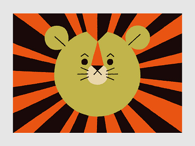 Circus (Lion) animals circus illustration lion