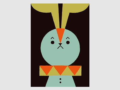 Circus (Rabbit) animals circus illustration rabbit