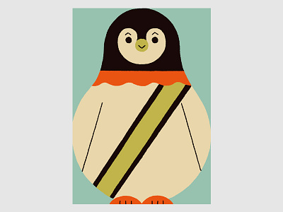 Circus (Penguin) animals circus illustration penguin