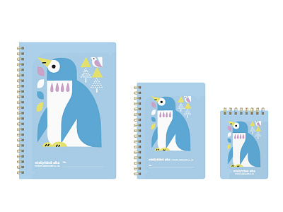 NORDIC COLOR ANIMALS NOTE BOOK animals illustration note penguin stationery