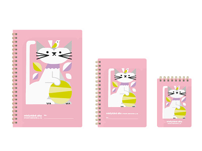 NORDIC COLOR ANIMALS NOTE BOOK animals cat illustration note stationery