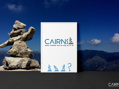 Logo CAIRNS logo typogaphy visual identity