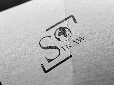 So Straw logo logo typography vector visual identity