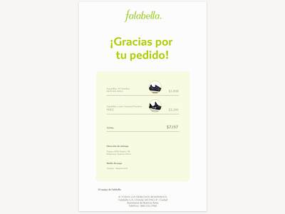 Daily UI Challenge 017 - Email receipt daily 100 challenge dailyui design email email receipt receipt ui
