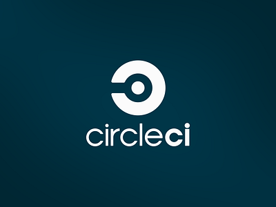 CircleCI logo blue branding circle continuous integration logo