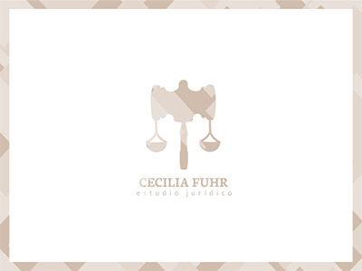 Cecilia Fuhr logo design abogado animation balance gif hammer justice justicia law lawyer logo women