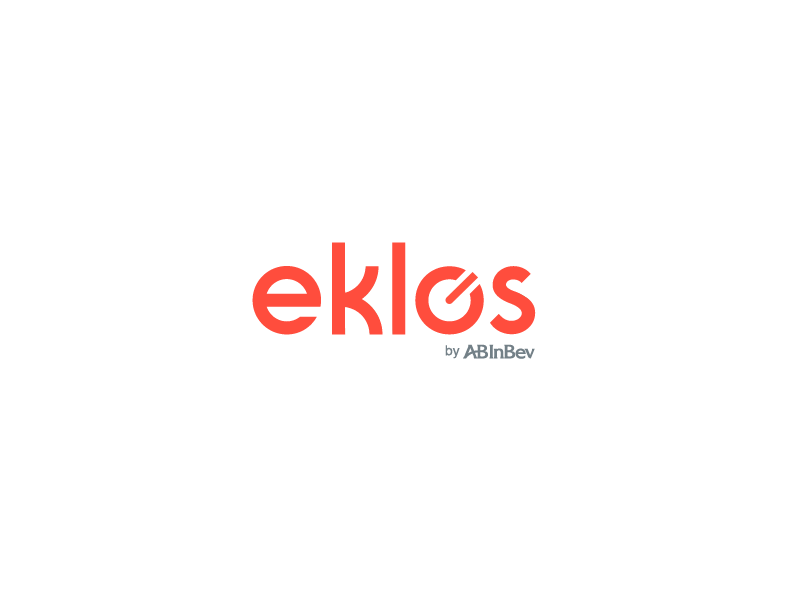 Eklos logo animation after effects animation brand colors gif identity logo loop tipography