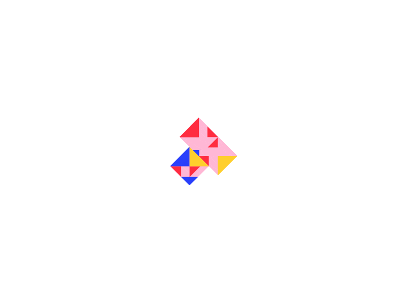 Textile Loader 2d icon identity flat ui gif loader spinner motion ui motion logo ae after effects loop animation