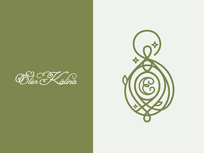 Elen Kalina Gems Mark celtic elvish gem jewelry logo nature organic starlight tolkien