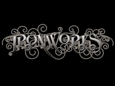 Ironworks Hand Lettering Logo