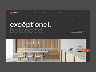 gaph.ōr animation splashpage ui web webdesign webpage website