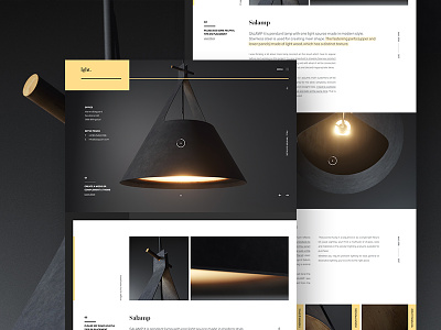 lght. chandelier lamp landing light ui web webdesign webpage website