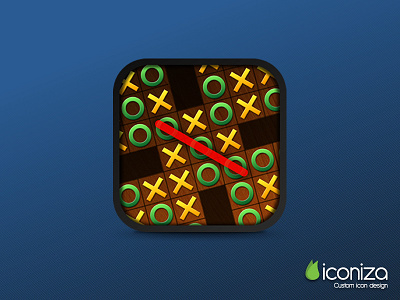Pentactoe App Icon app design icon iconiza ios