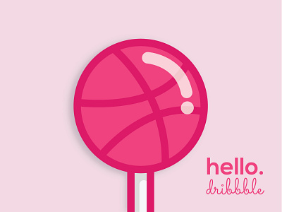 Hello Dribbble ! 1stshot design hello dribbble illustration