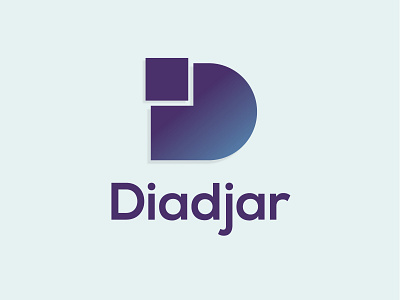 Diadjar Dogotal Course Logo branding design gradient logo