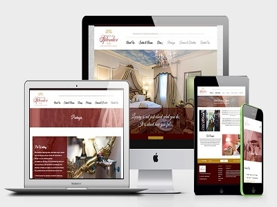 House Of Splendor Hotel Website Design branding design logo ui
