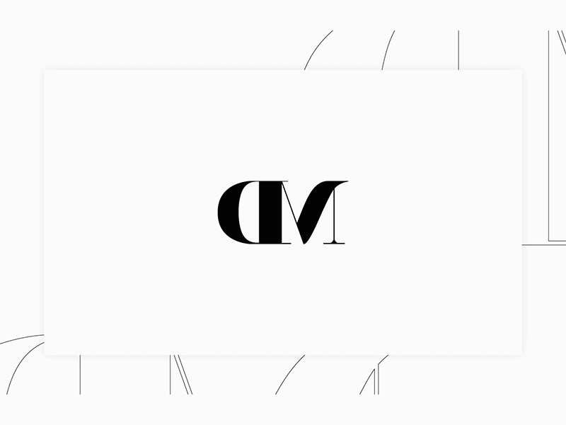 Personal Logo adobe branding graphic identity illustration illustrator lettering logo motion design typography