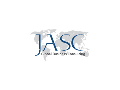 JASC Global Business Consulting brand business consulting jasc logo typography