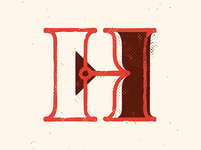 H 36days 36daysoftype calligraphy drop cap lettering texture type typography