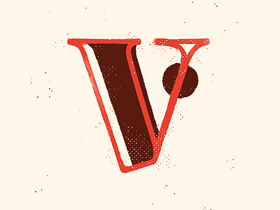 V 36 36days 36daysoftype calligraphy drop cap illustration lettering texture type typography
