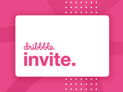 Are you read to play? Invite give away draft dribbble invite give away giveaway invite invites pink play start