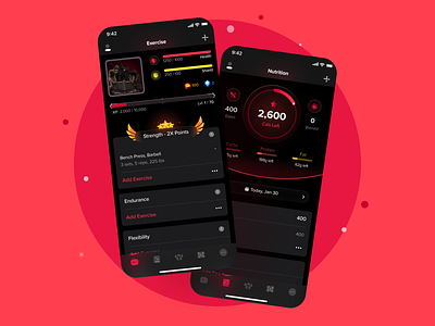 Exertia (MMORPG) Fitness Tracker App