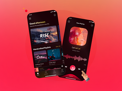 Music Player Ui Exploration 🎧 ios app ios app design mobile app mobile app design music music player app podcast app ui uidesign ux