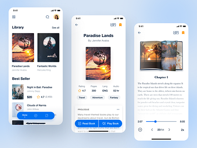 Travel e-book Ui Design 📘 design e book e book app ios ios app mobile product design reading app travel ui uidesign uiux ux uxdesign visual design