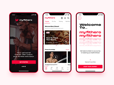 MyFitHero - Educational Fitness App 💪🏼