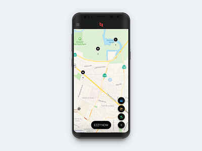 Car Sharing App UI app design ui ux