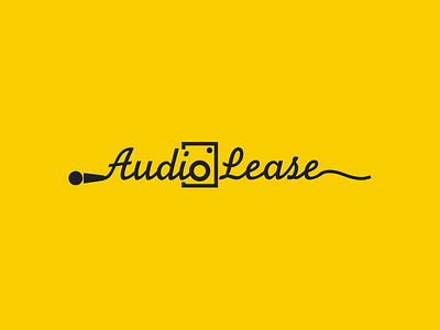 Audio Lease LOGO Design audio branding concept creative design design logo logotype vector