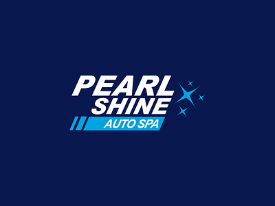 Pearl Shine Auto Spa LOGO Design
