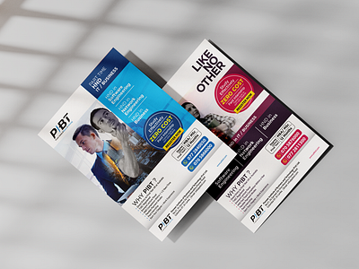 Double Sided Print Flyer Design