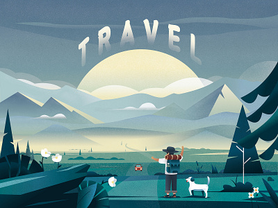 Travel Illustration illustration